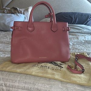 Blush Pink NEVER USED Burberry handbag.